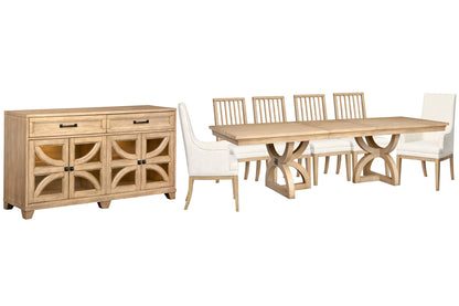 Coventry - Extendable Trestle Dining Table Set