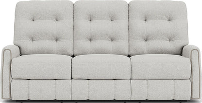 Devon - Reclining Sofa, Nailhead Trim