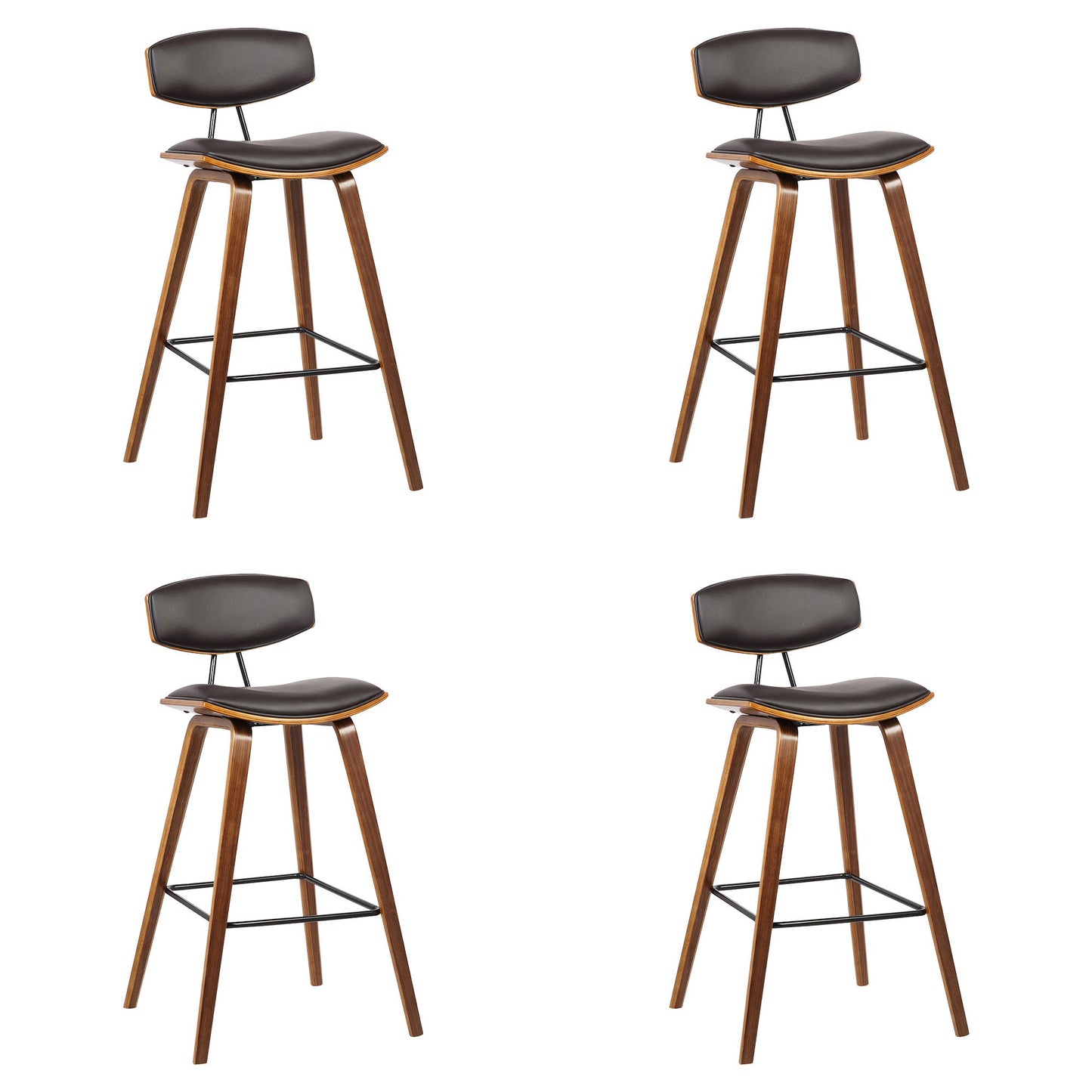 Fox - Mid-Century Bar Stool
