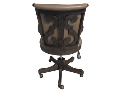 Bellamy - Fully Upholstered Desk Chair - Peppercorn