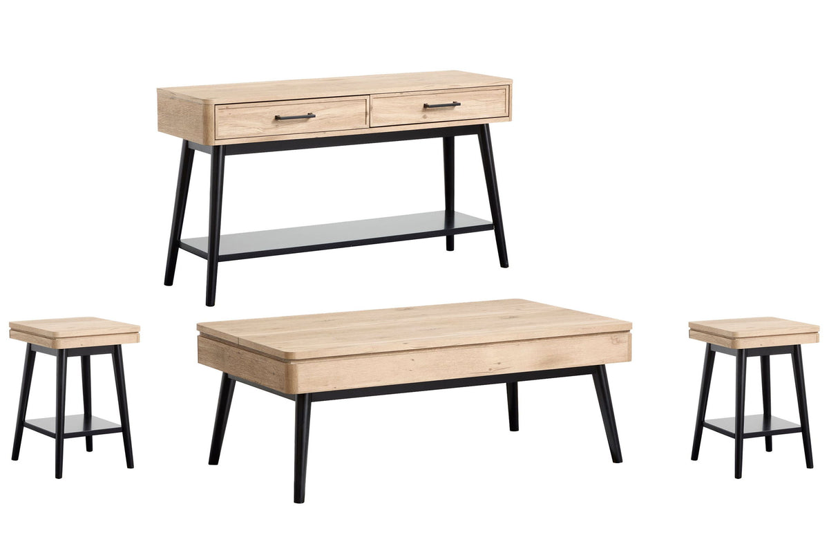 Fletcher - Lift Top Storage Cocktail Table Set