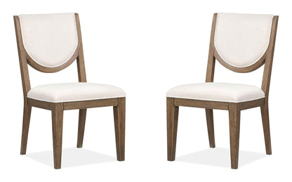 Westbourne - Upholstered Side Chair (Set of 2) - Dark Umber