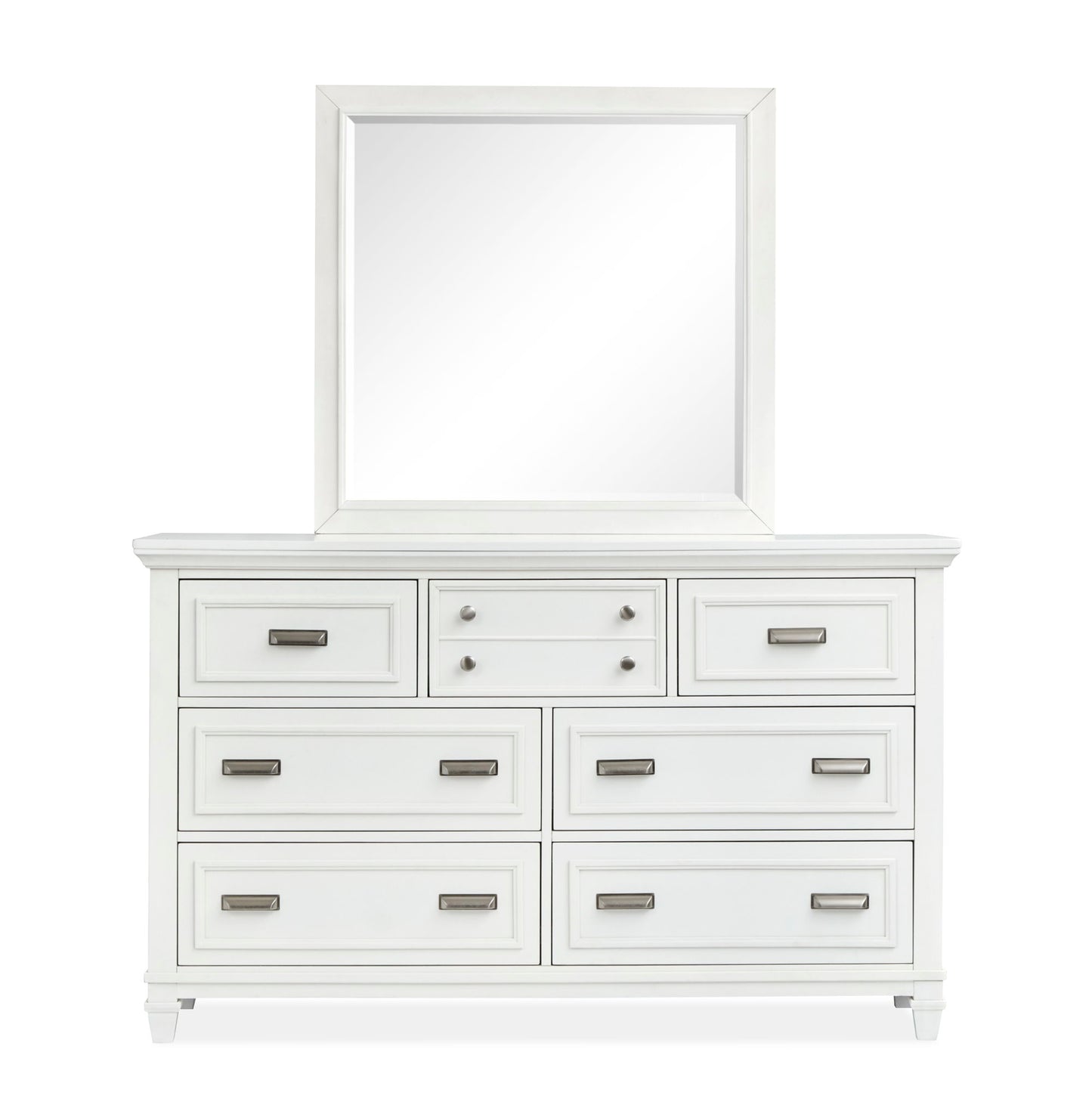 Charleston - Drawer Dresser With Landscape Mirror