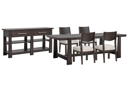 Tauren - Trestle Dining Table Set