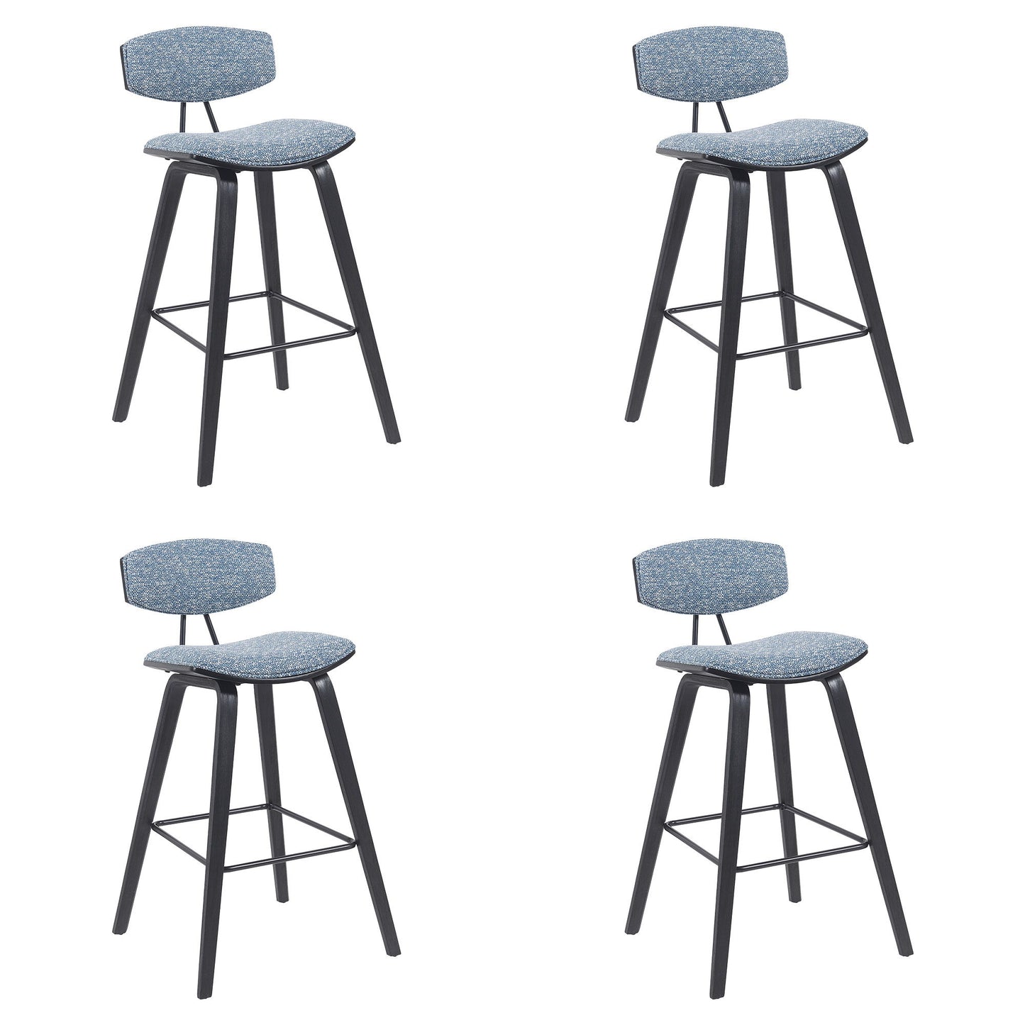 Fox - Mid-Century Modern Bar Stool