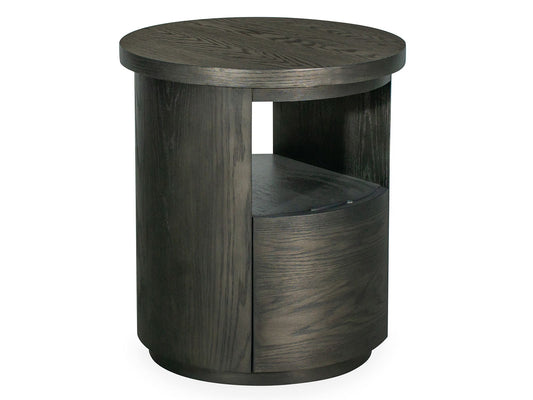 Bosley - Round End Table - Coffee Bean
