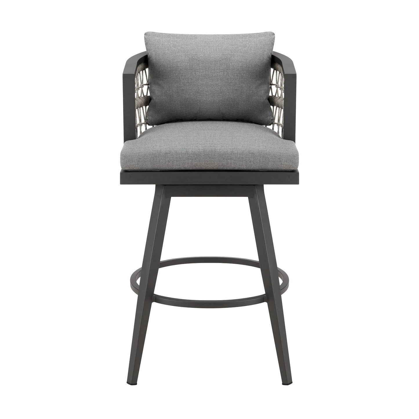 Zella - Outdoor Patio Swivel Bar Stool Set