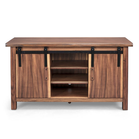 Forest Retreat - 32" Entertainment Center - Dark Brown
