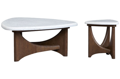 Arwen - Shaped Cocktail Table Set