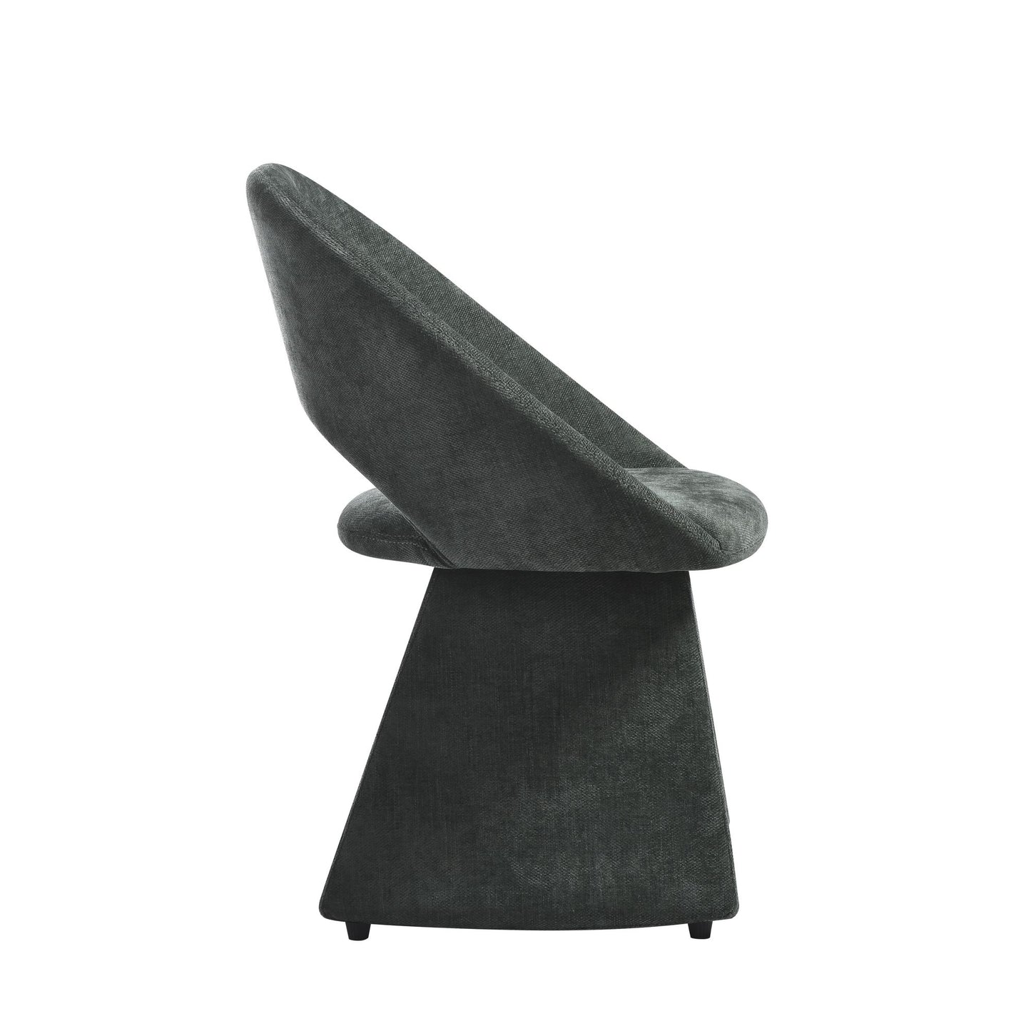 Angelina - Modern Curved Back Upholstered Dining Chair