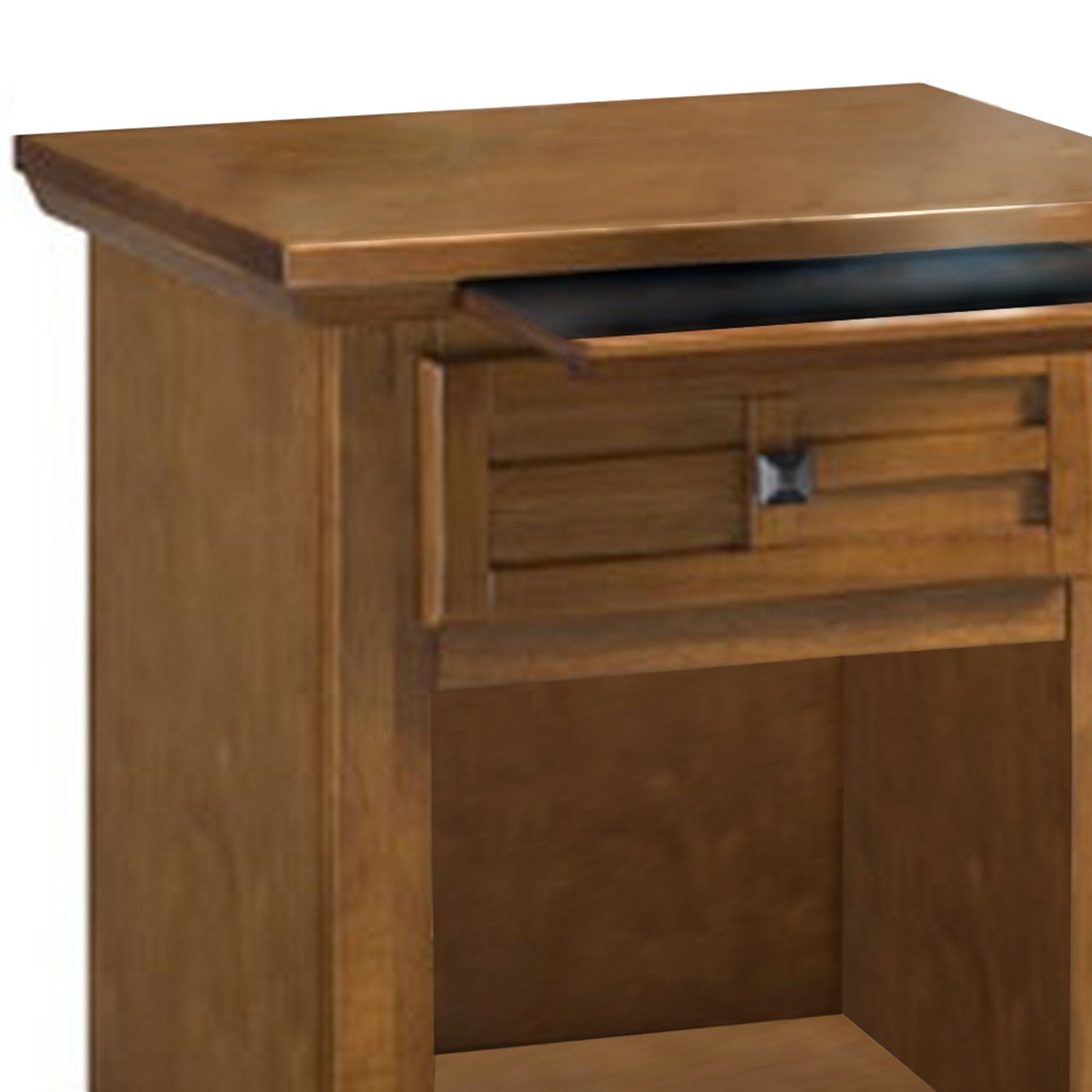 Arts & Crafts - Wood Nightstand - Light Brown