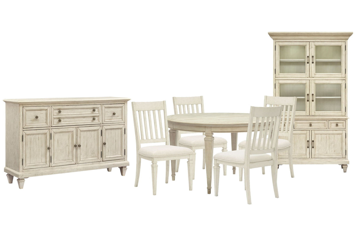 Newport - Extendable Round Dining Table Set