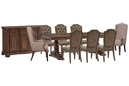 Durango - Extendable Trestle Dining Table Set