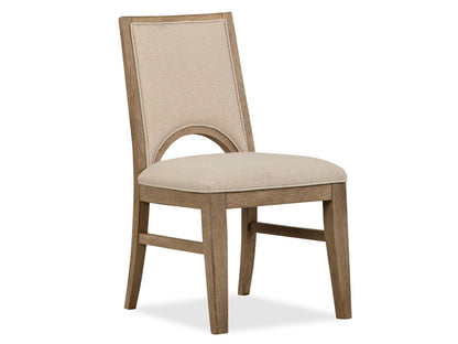 Tristan - Upholstered Side Chair (Set of 2) - Swiss Coffee