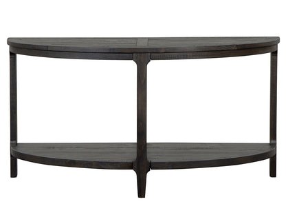 Boswell - Demilune Sofa Table - Peppercorn