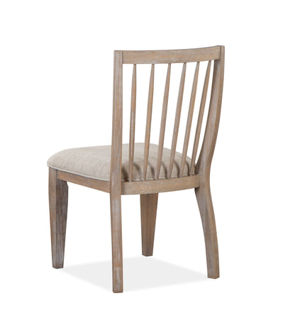 Ainsley - Dining Side Chair With Upholstered Seat (Set of 2) - Cerused Khaki