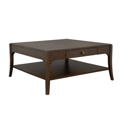 Sylvie - Rectangular Coffee Table - Dark Brown