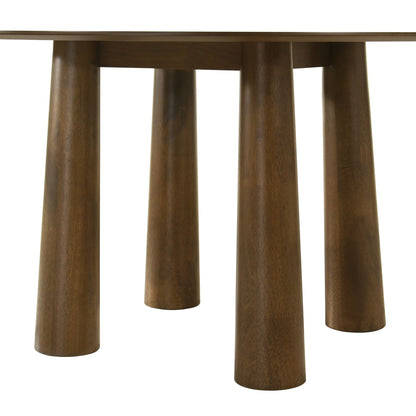 Klarissa - 6-Piece Wood Dining Set - Walnut