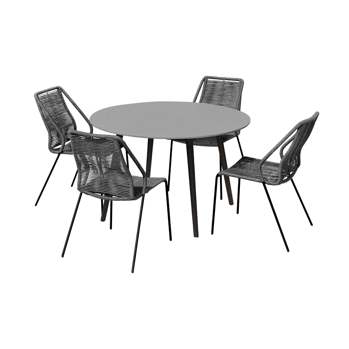 Sydney And Clip - Outdoor Patio 47" Dining Set