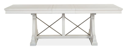 Heron Cove - Trestle Dining Table - Chalk White
