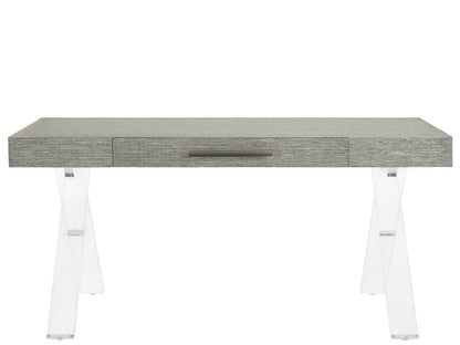 Oasis - Seascape Writing Desk - Gray / White