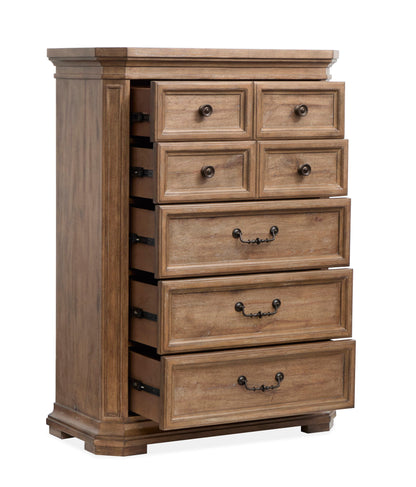 Adler Court - Drawer Chest - Florentine Walnut