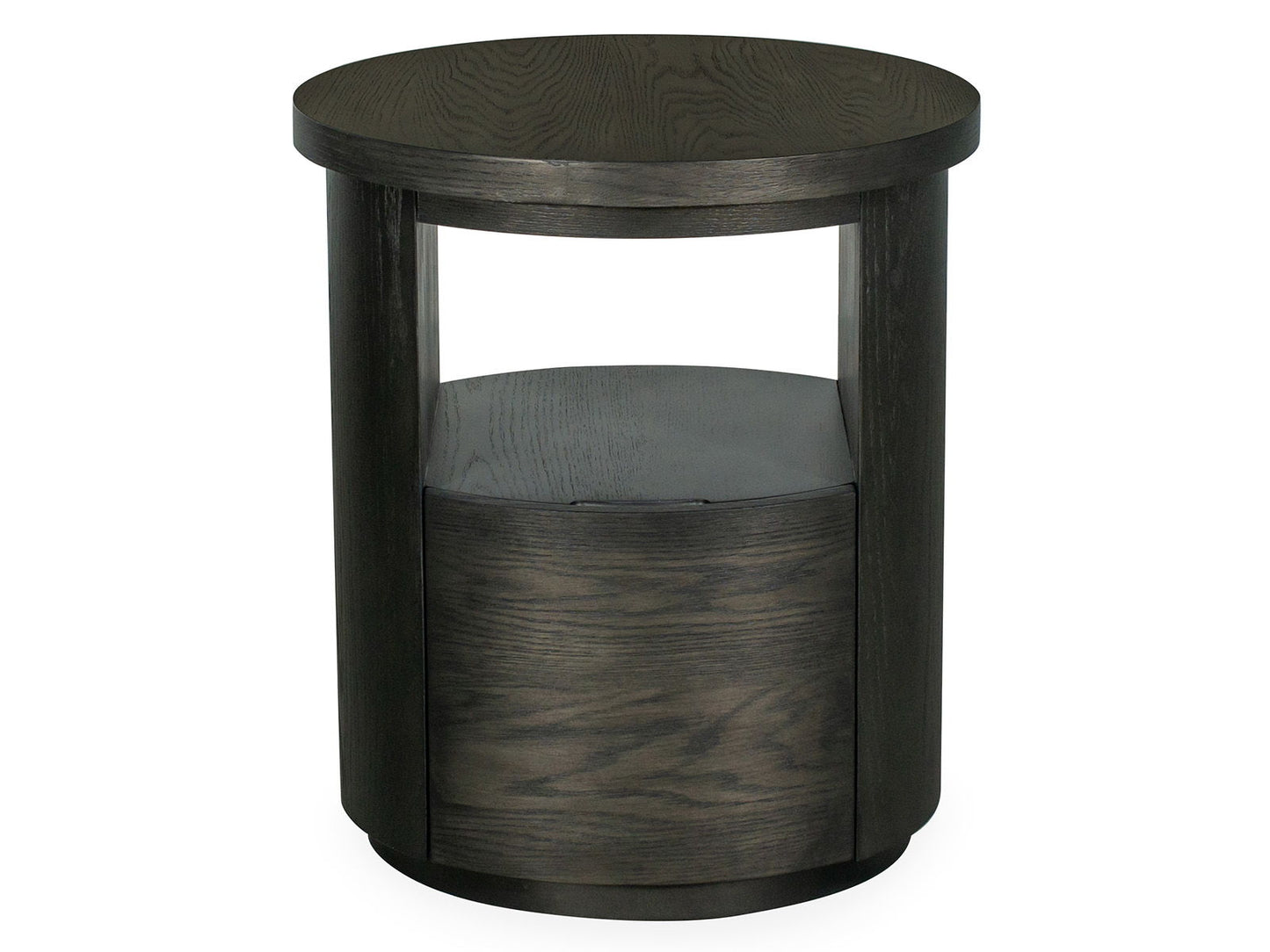Bosley - Round End Table - Coffee Bean