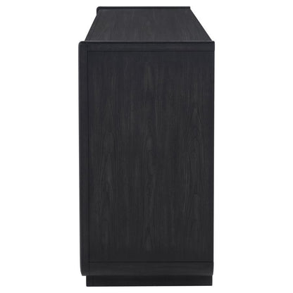 Leandro - 2-Drawer Dining Sideboard Server - Burnished Black