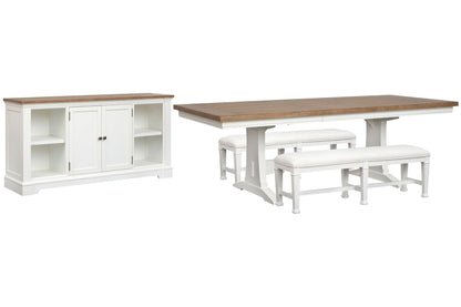 Kingston - Extendable Rectangular Dining Table Set