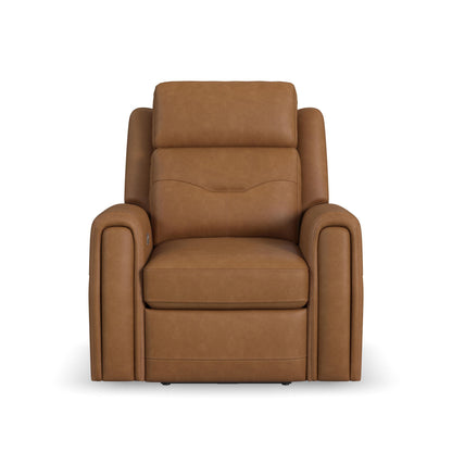 Felix - Power Recliner With Power Headrest, Lumbar, Heat & Massage
