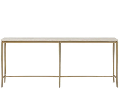 Velora - Amalfi Console - Beige / Desert Gold