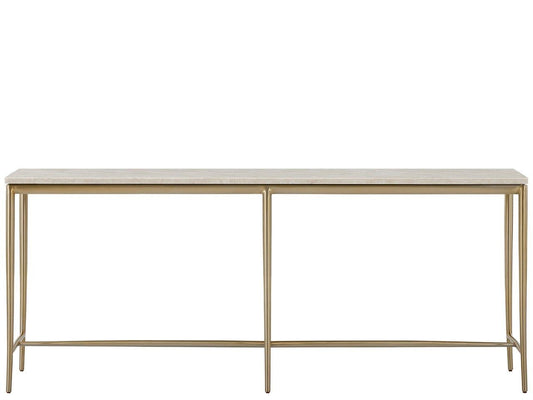 Velora - Amalfi Console - Beige / Desert Gold