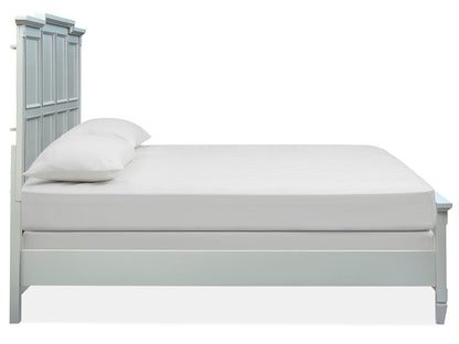 Glenbrook - Complete California King Panel Bed - Pebble