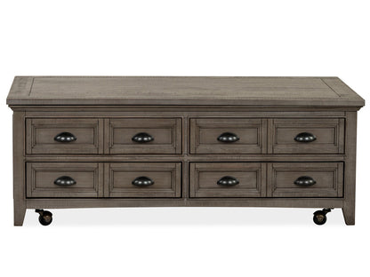 Paxton Place - Lift Top Storage Caster Cocktail Table Set