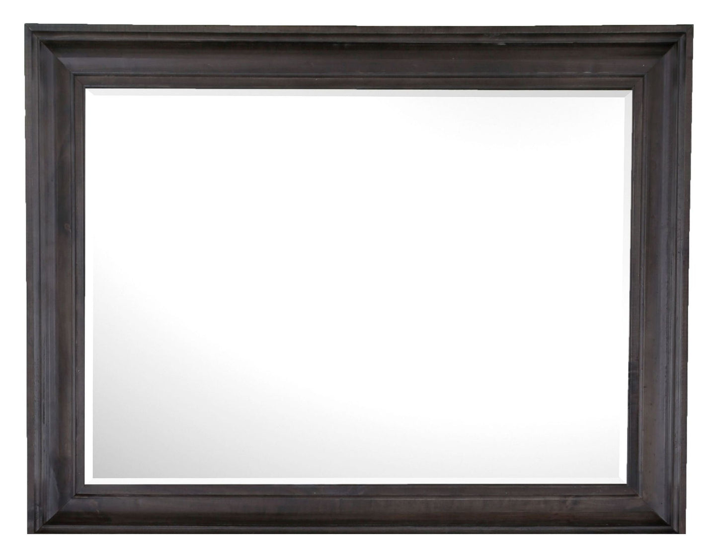 Calistoga - Mirror In Weathered Charcoal - Weathered Charcoal