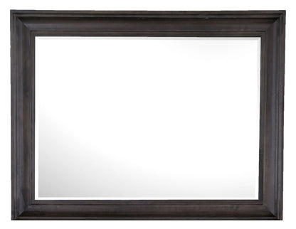 Calistoga - Mirror In Weathered Charcoal - Weathered Charcoal