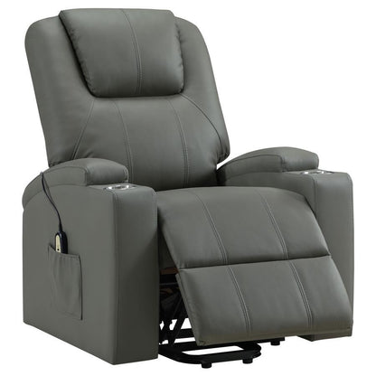 Armstrong - Upholstered Power Lift Massage Recliner