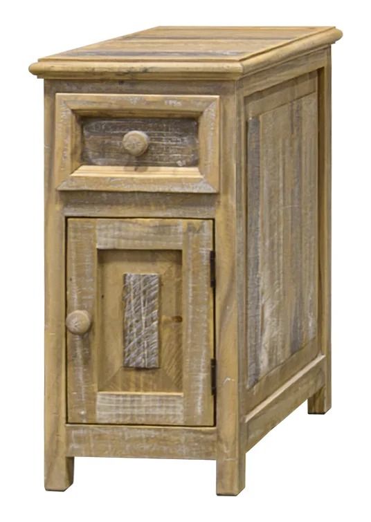 Tate - Chair Side Table - Country Harvest