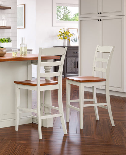 Monarch - Counter Stool - White