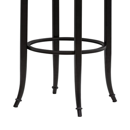 Telia - Upholstered Swivel Bar Height Barstool