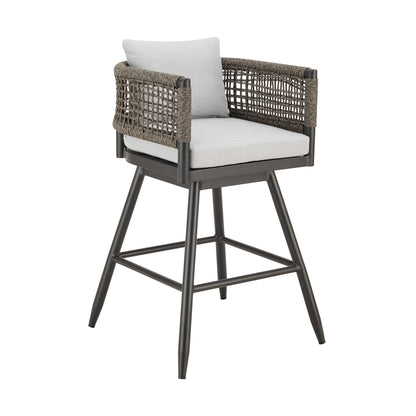 Alegria - Outdoor Patio Swivel Counter Stool Set