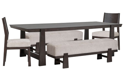 Tauren - Trestle Dining Table Set