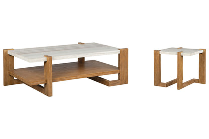 Carrington - Rectangular Cocktail Table Set