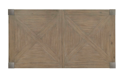 Ainsley - Rectangular Dining Table - Cerused Khaki