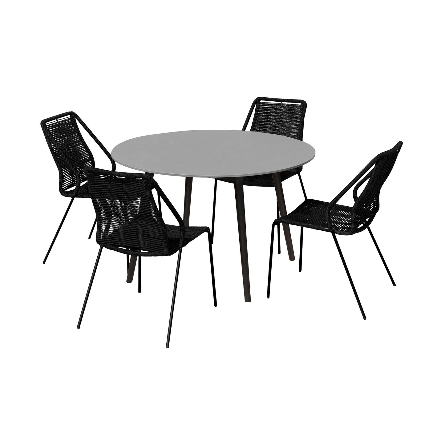 Sydney And Clip - Outdoor Patio 47" Dining Set