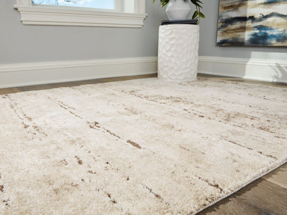 Kasney - 8' x 10' Rug - Cream / Brown