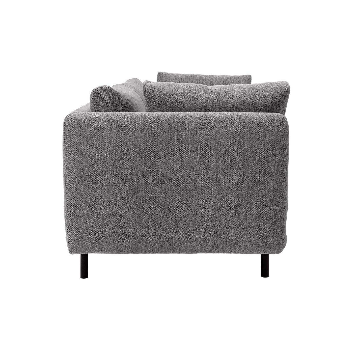 Serenity - Sofa Metal Legs - Gray / Black