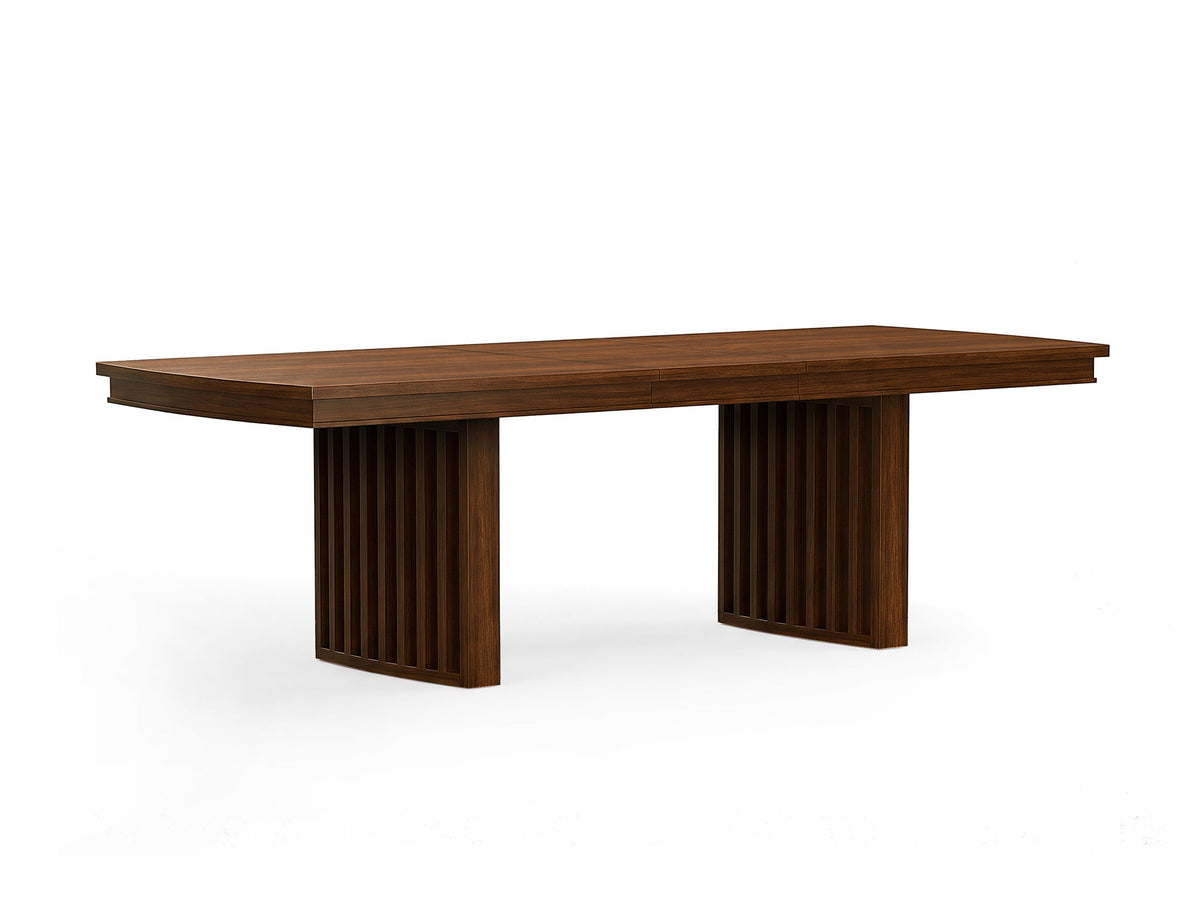 Reena - Extendable Trestle Dining Table Set