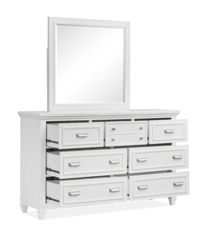 Charleston - Drawer Dresser With Landscape Mirror