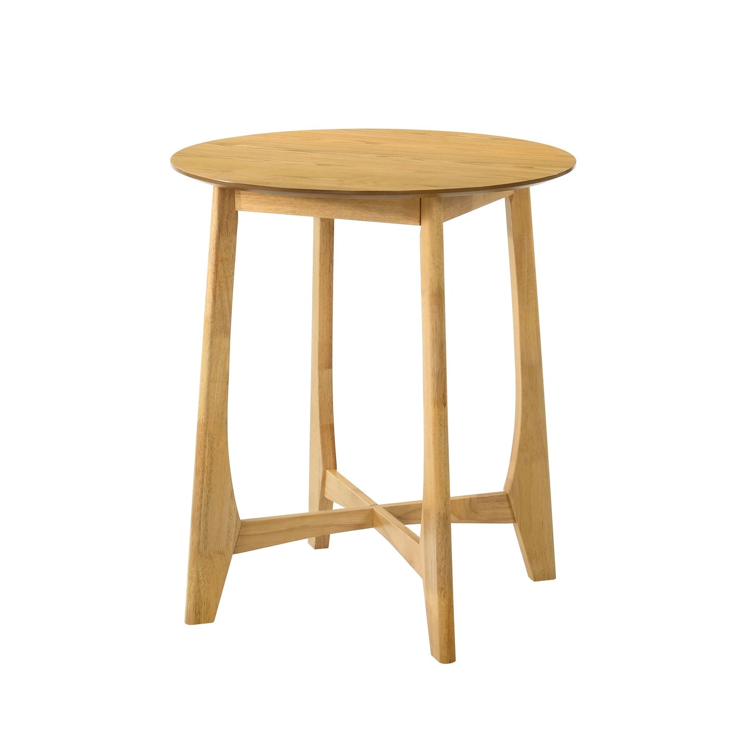 Vera - 31.5" Wood Top Pub Table - Natural